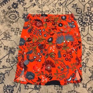 LOFT drawstring skirt M